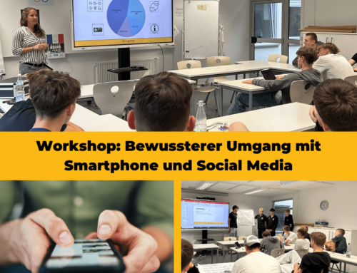 Für einen bewussteren Umgang mit Smartphone und Social Media: Workshop mit DVV-Nachwuchsathleten in Frankfurt am Main